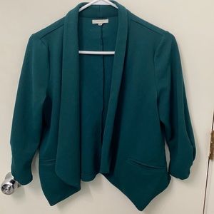 Maurices 3/4 sleeve open blazer